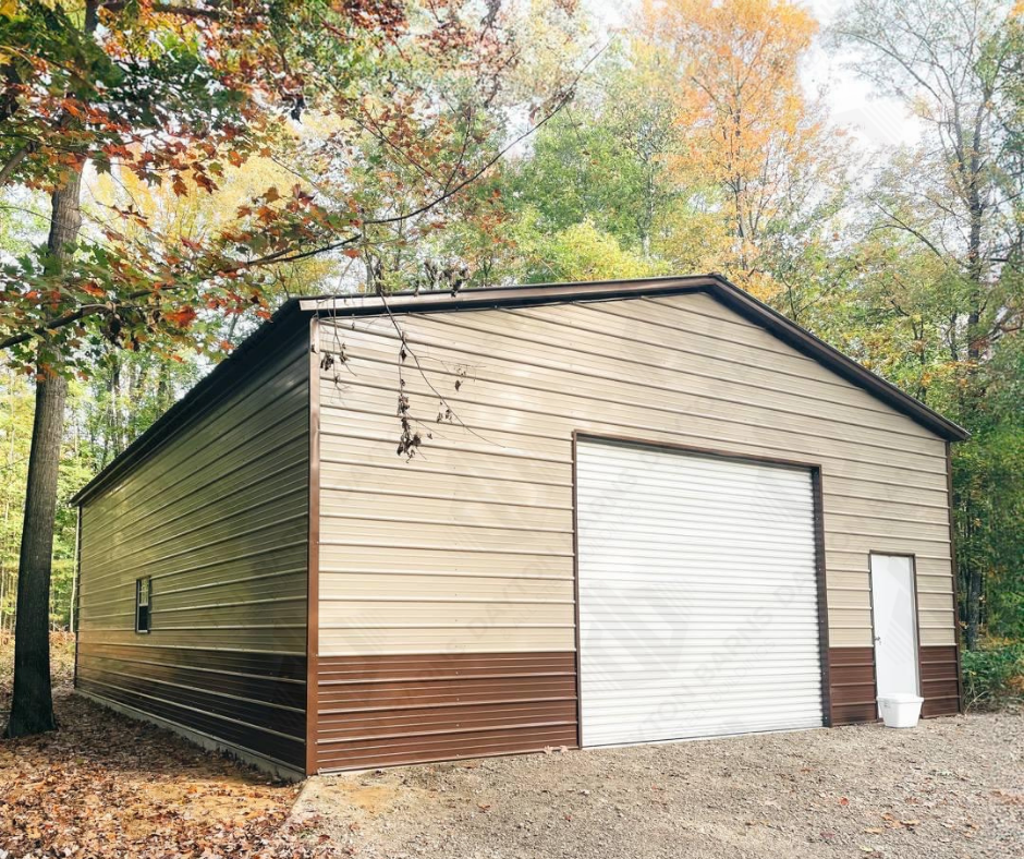 30x40 Garage in Farr West, UT - Dayton Barns